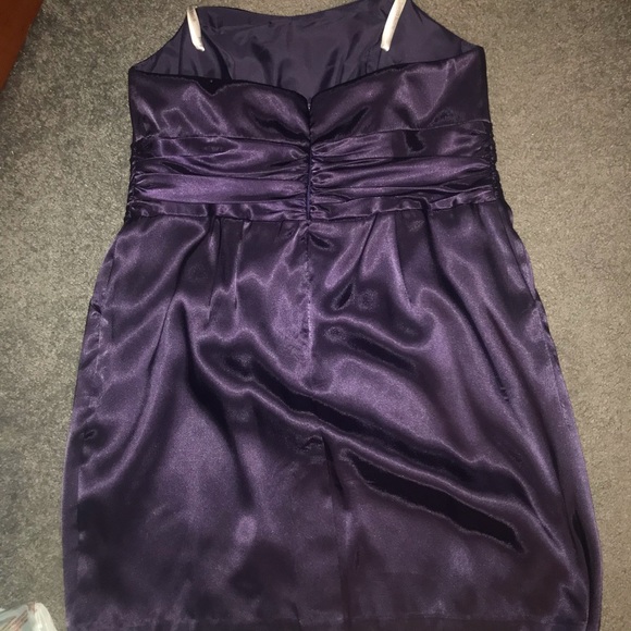Briadsmaid dress-purple. Size 18. Worn once. - Picture 3 of 3